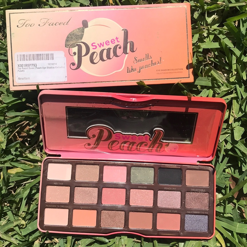 Too faced sweet peach eyeshadow palette
